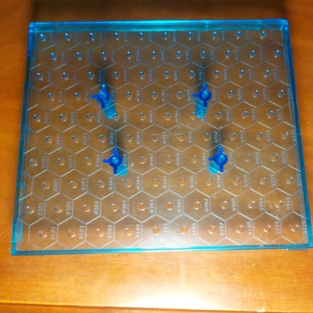 Star Wars 1997 Electronic Galactic Battle Game Blue Cover Replacement Peg Board